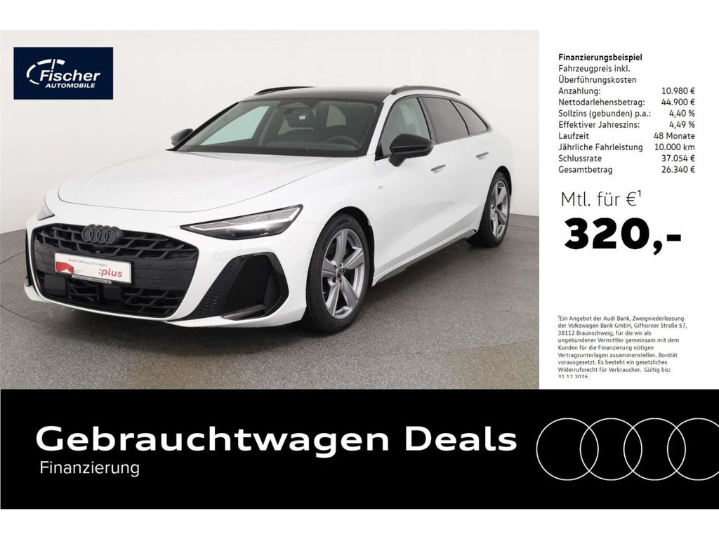 Audi A6 2025 г. Белый, пробег 28603 км