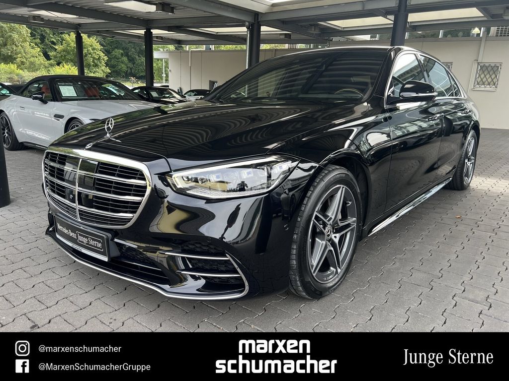 Mercedes-Benz S 580 2025 г. Чёрный, пробег 22480 км