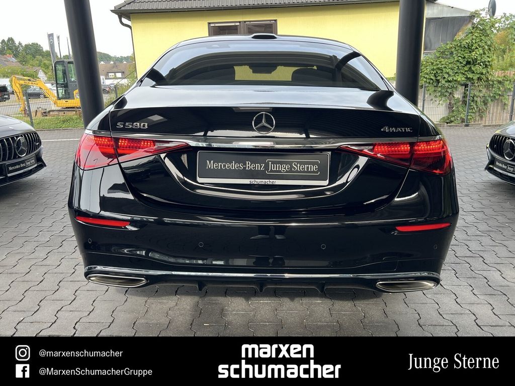 Mercedes-Benz S 580 2025 г. Чёрный, пробег 22480 км