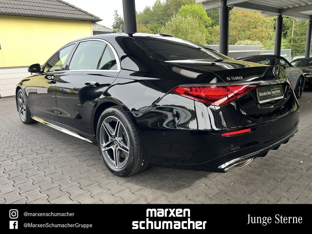 Mercedes-Benz S 580 2025 г. Чёрный, пробег 22480 км