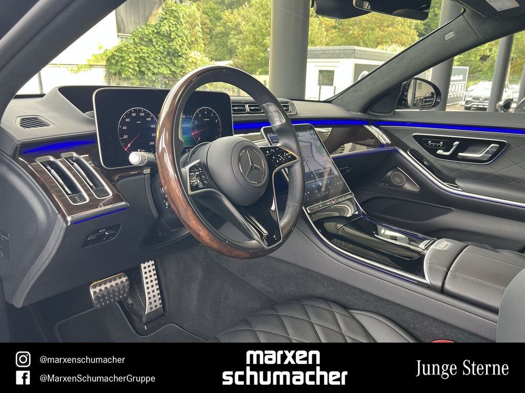 Mercedes-Benz S 580 2025 г. Чёрный, пробег 22480 км
