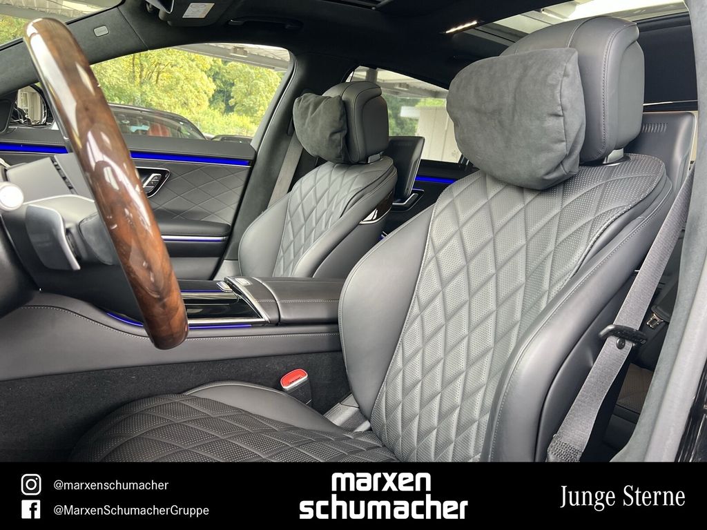 Mercedes-Benz S 580 2025 г. Чёрный, пробег 22480 км
