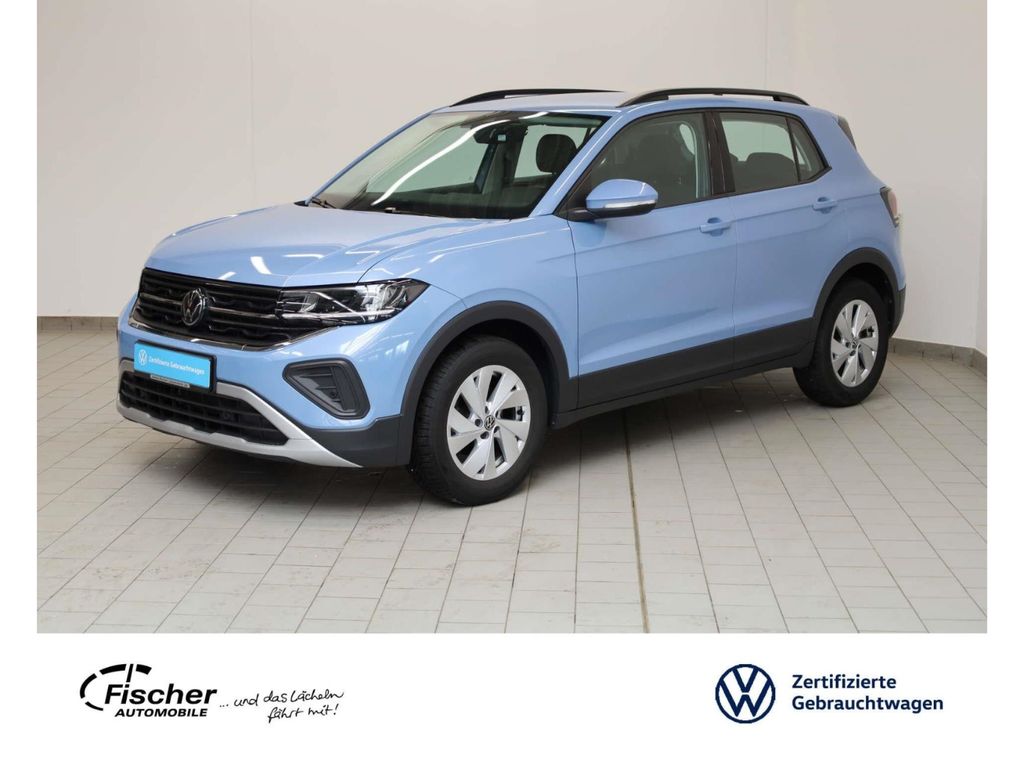 Volkswagen T-Cross 2025 г. Синий, пробег 25096 км