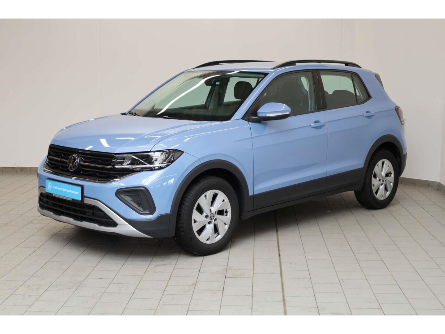 Volkswagen T-Cross 2025 г. Синий, пробег 25096 км