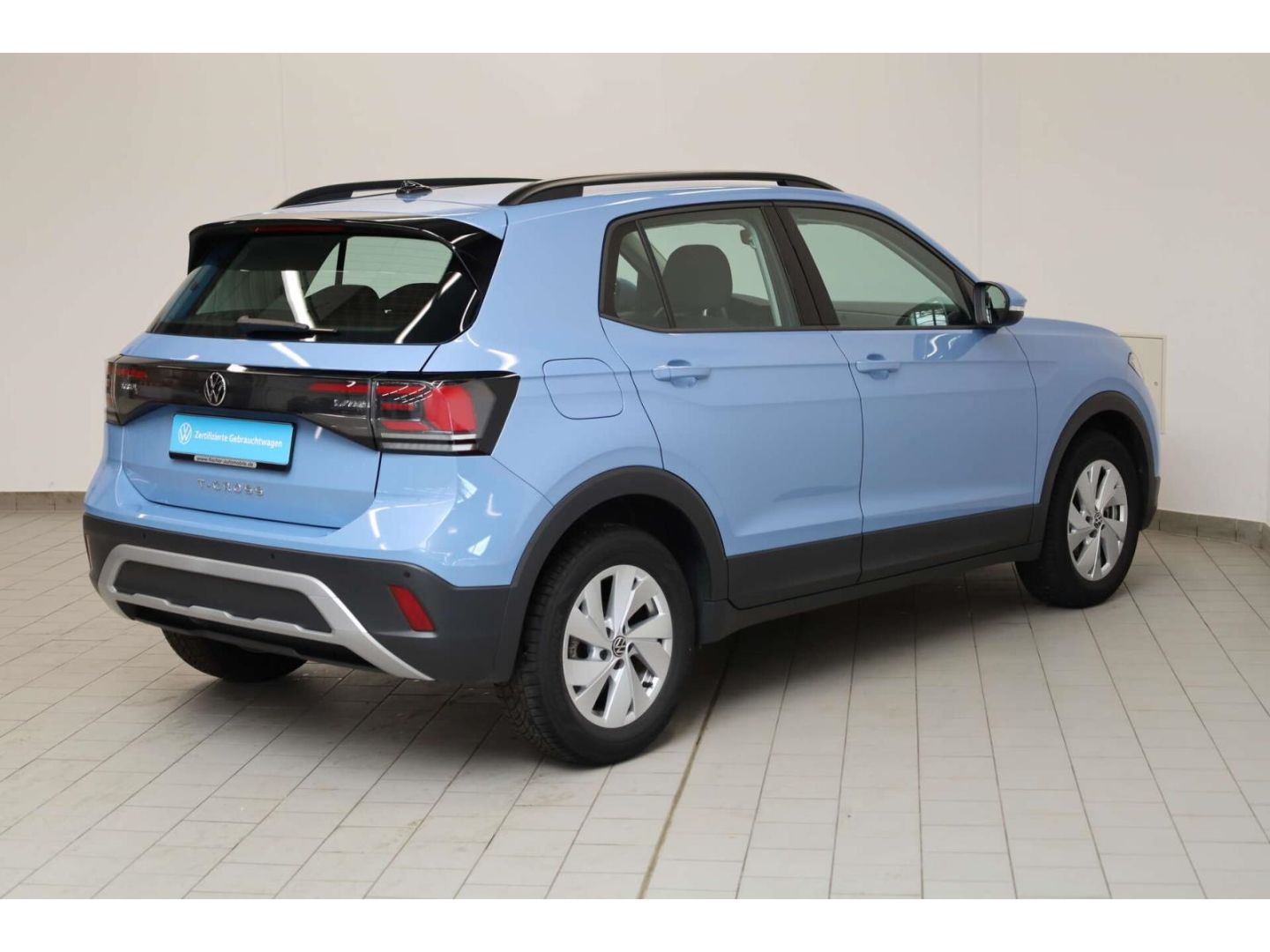 Volkswagen T-Cross 2025 г. Синий, пробег 25096 км