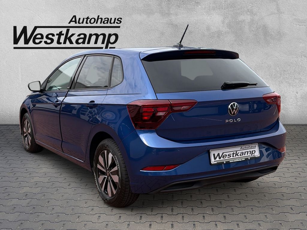 Volkswagen Polo 2023 г. Синий, пробег 17650 км