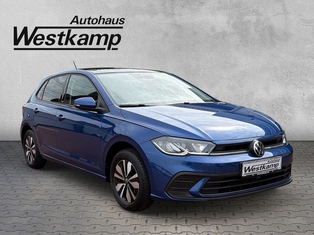 Volkswagen Polo 2023 г. Синий, пробег 17650 км