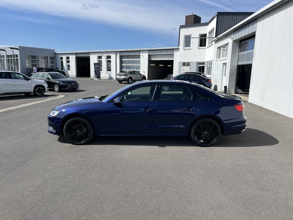 Audi A4 2023 г. Синий, пробег 54968 км