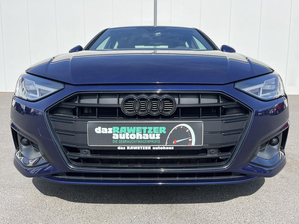 Audi A4 2023 г. Синий, пробег 54968 км