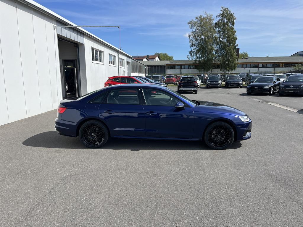 Audi A4 2023 г. Синий, пробег 54968 км