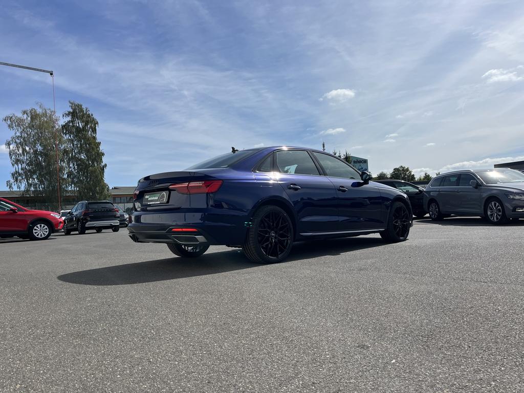 Audi A4 2023 г. Синий, пробег 54968 км