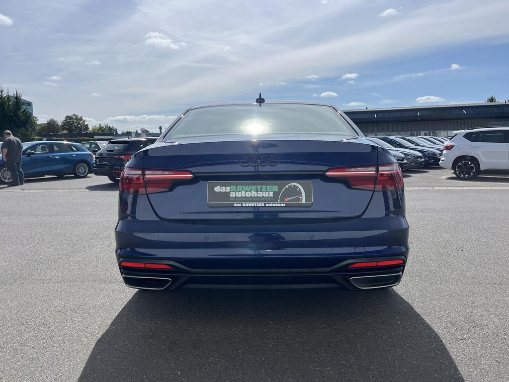 Audi A4 2023 г. Синий, пробег 54968 км