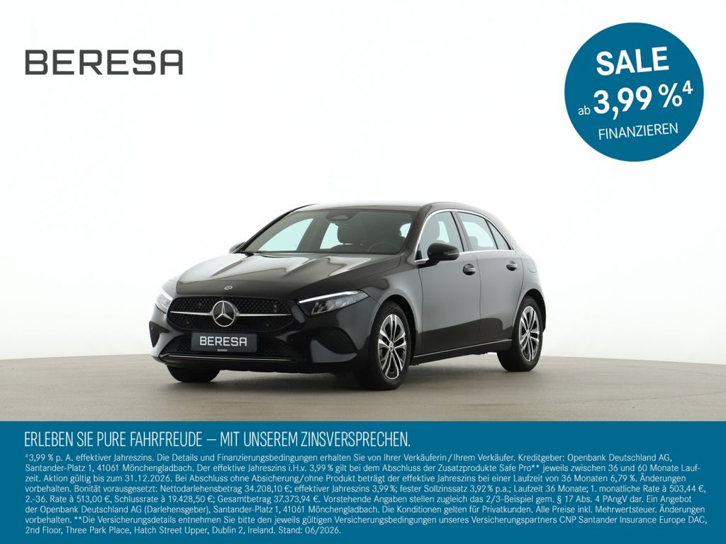 Mercedes-Benz A 180 2025 г. Чёрный, пробег 7600 км
