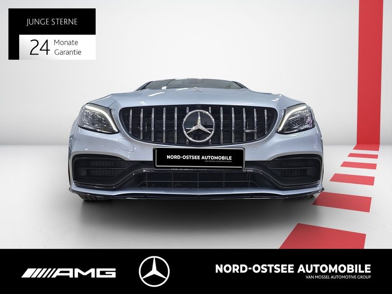 Mercedes-Benz C 63 AMG 2022 г. Серебристый, пробег 52963 км