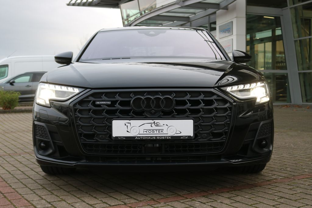 Audi A8 2022 г. Чёрный, пробег 52100 км