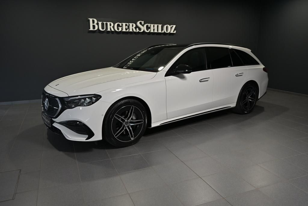 Mercedes-Benz E 220 2025 г. Белый, пробег 25000 км