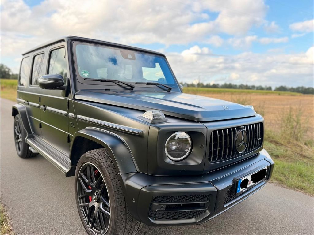 Mercedes-Benz G 63 AMG 2024 г. Чёрный, пробег 28555 км