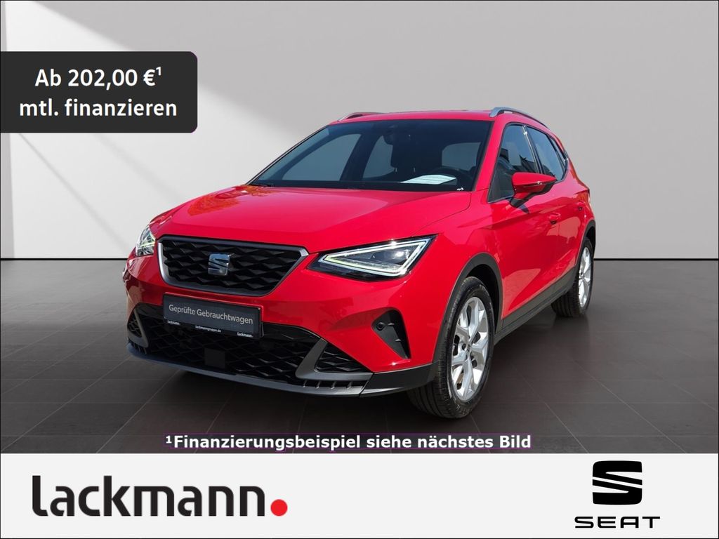SEAT Arona 2023 г. Красный, пробег 57657 км
