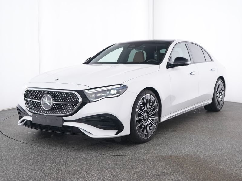 Mercedes-Benz E 450 2025 г. Белый, пробег 10949 км