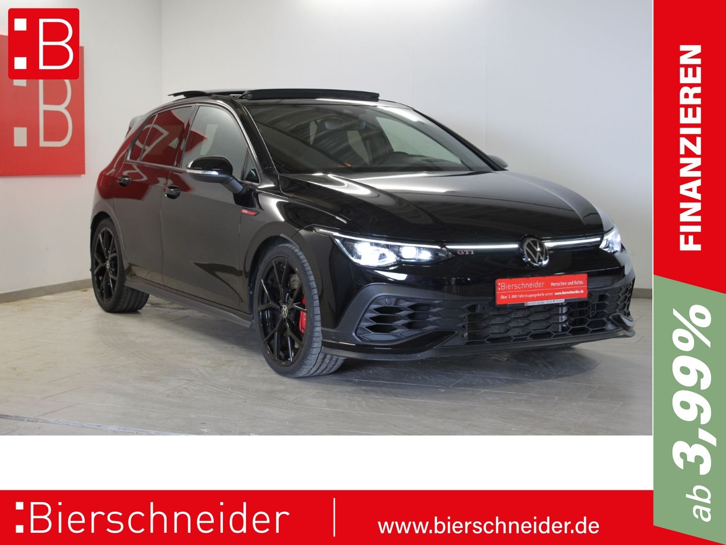 Volkswagen Golf 2023 г. Чёрный, пробег 39980 км