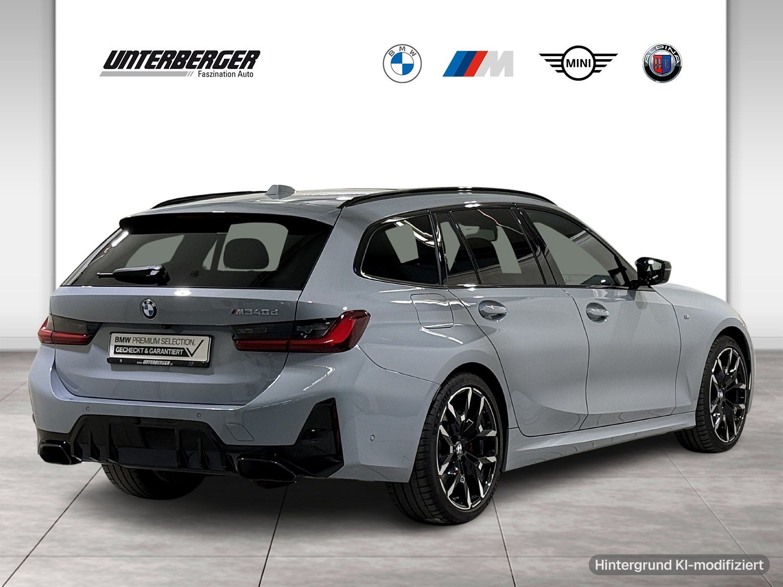 BMW M340D 2025 г. Серый, пробег 15543 км