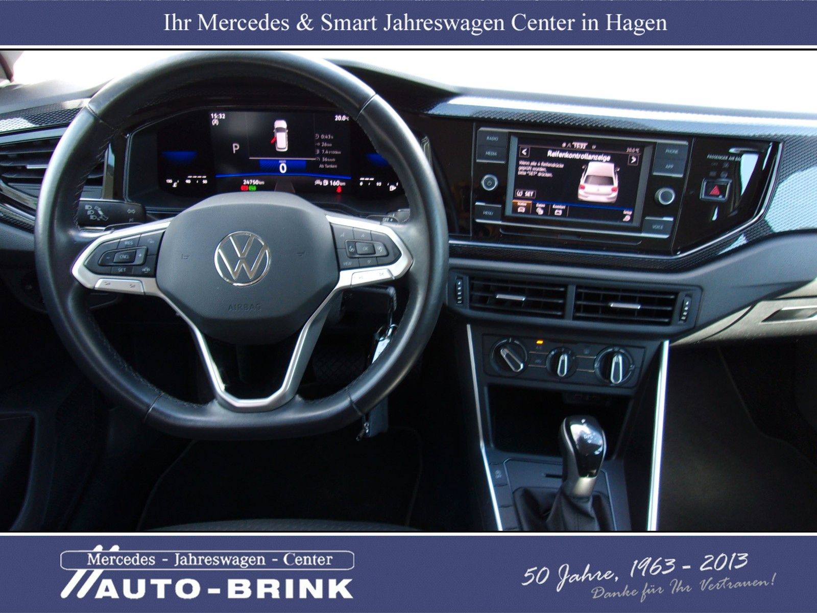 Volkswagen Polo 2022 г. Белый, пробег 24730 км