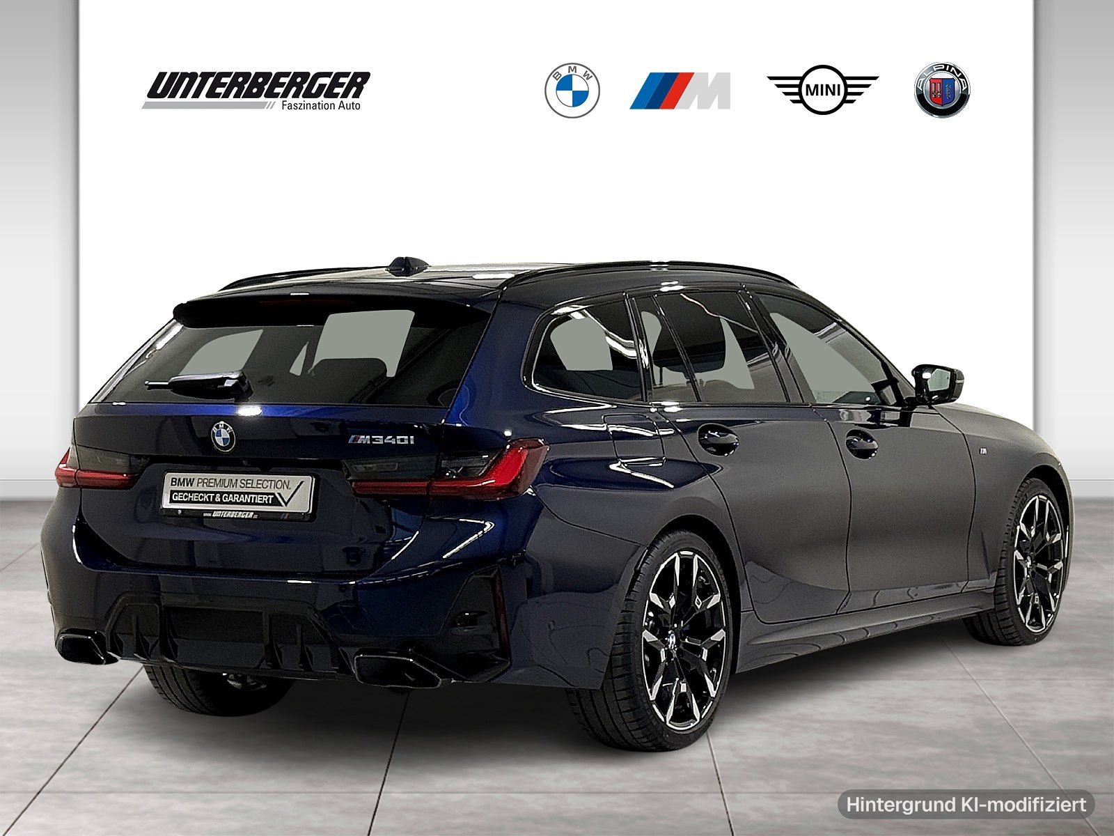 BMW M340I 2025 г. Синий, пробег 5716 км