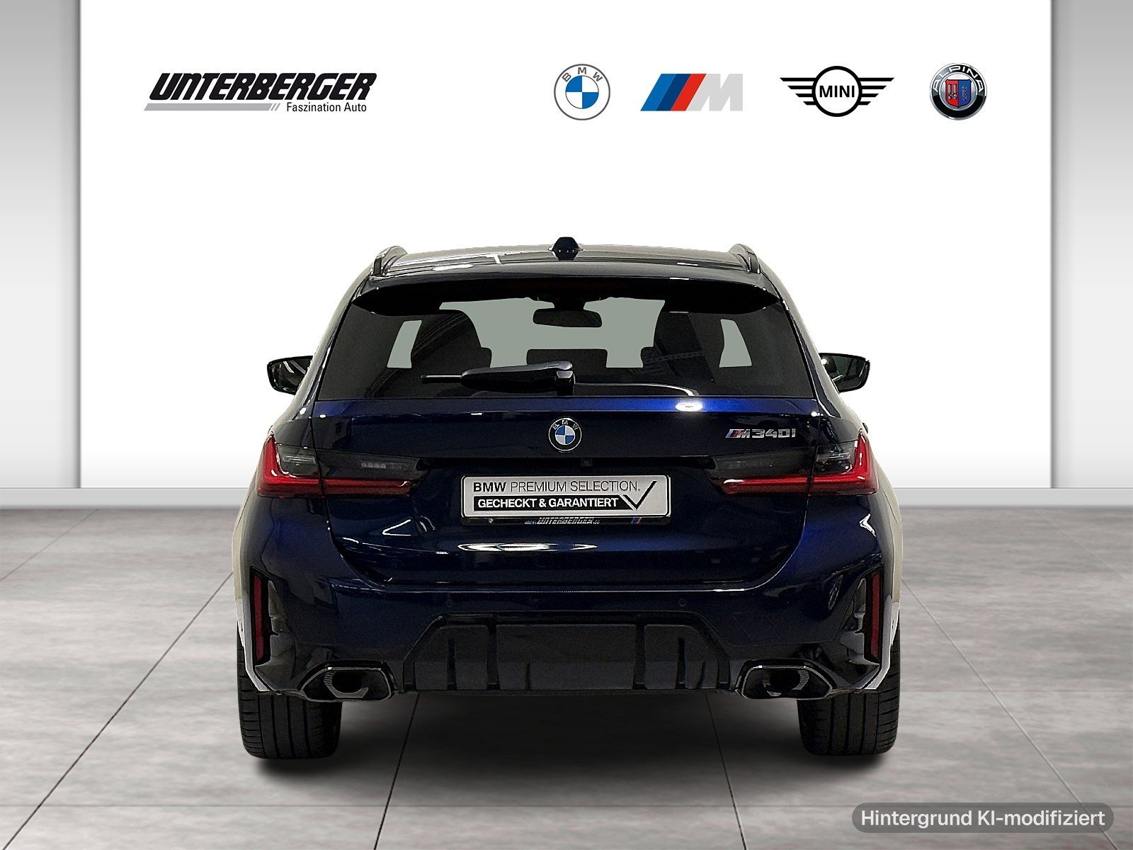 BMW M340I 2025 г. Синий, пробег 5716 км
