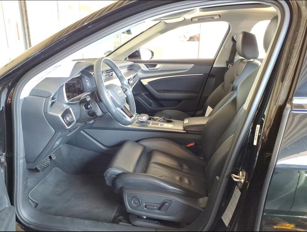 Audi A6 2023 г. Чёрный, пробег 58010 км