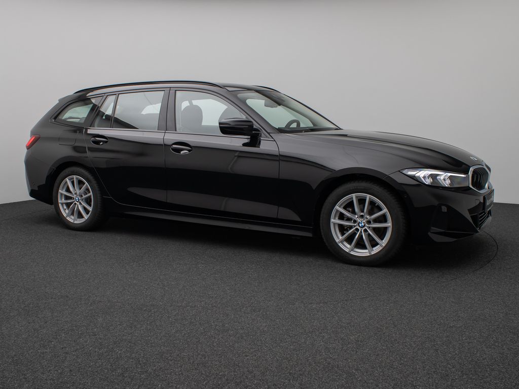 BMW 318 2025 г. Чёрный, пробег 12744 км