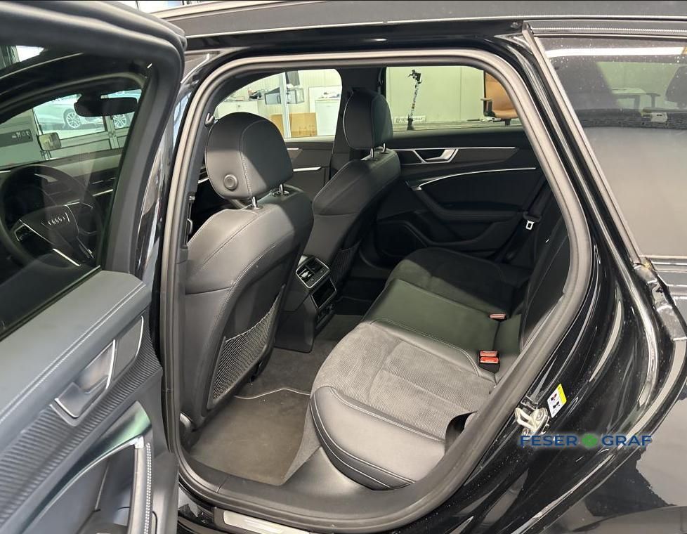 Audi A6 2023 г. Чёрный, пробег 36150 км
