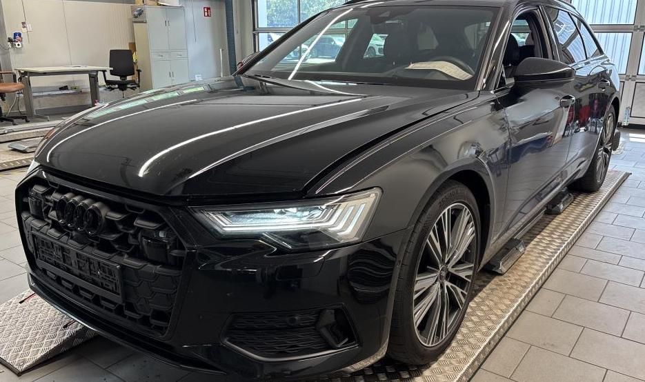 Audi A6 2023 г. Чёрный, пробег 36150 км