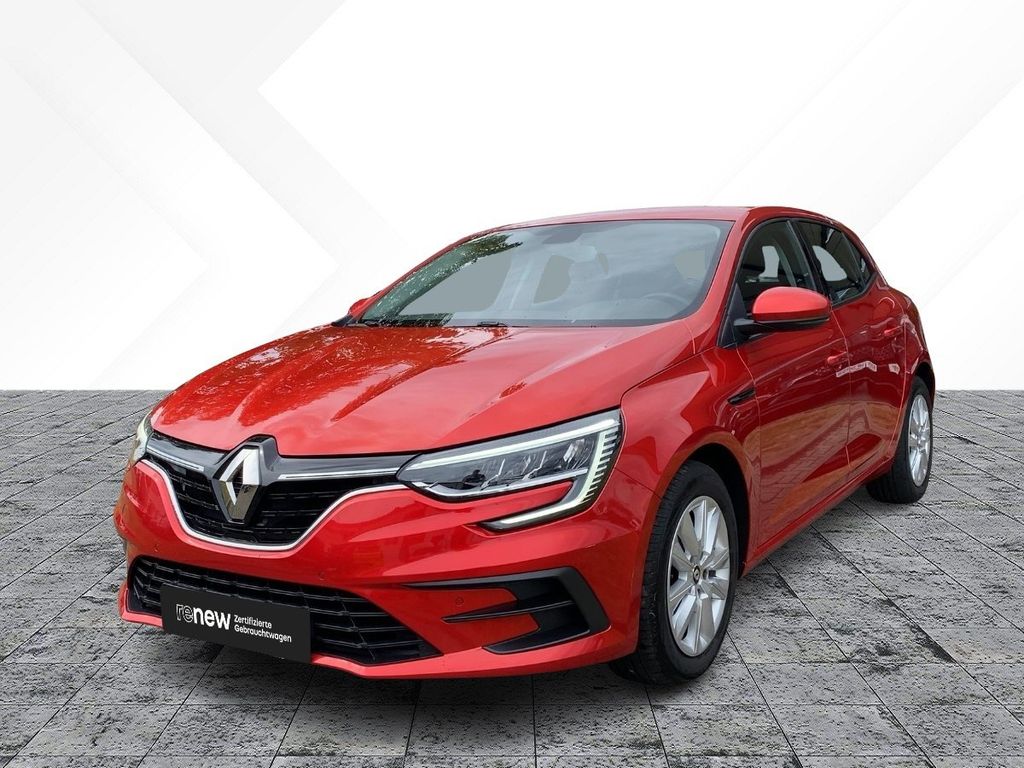 Renault Megane 2022 г. Красный, пробег 47996 км