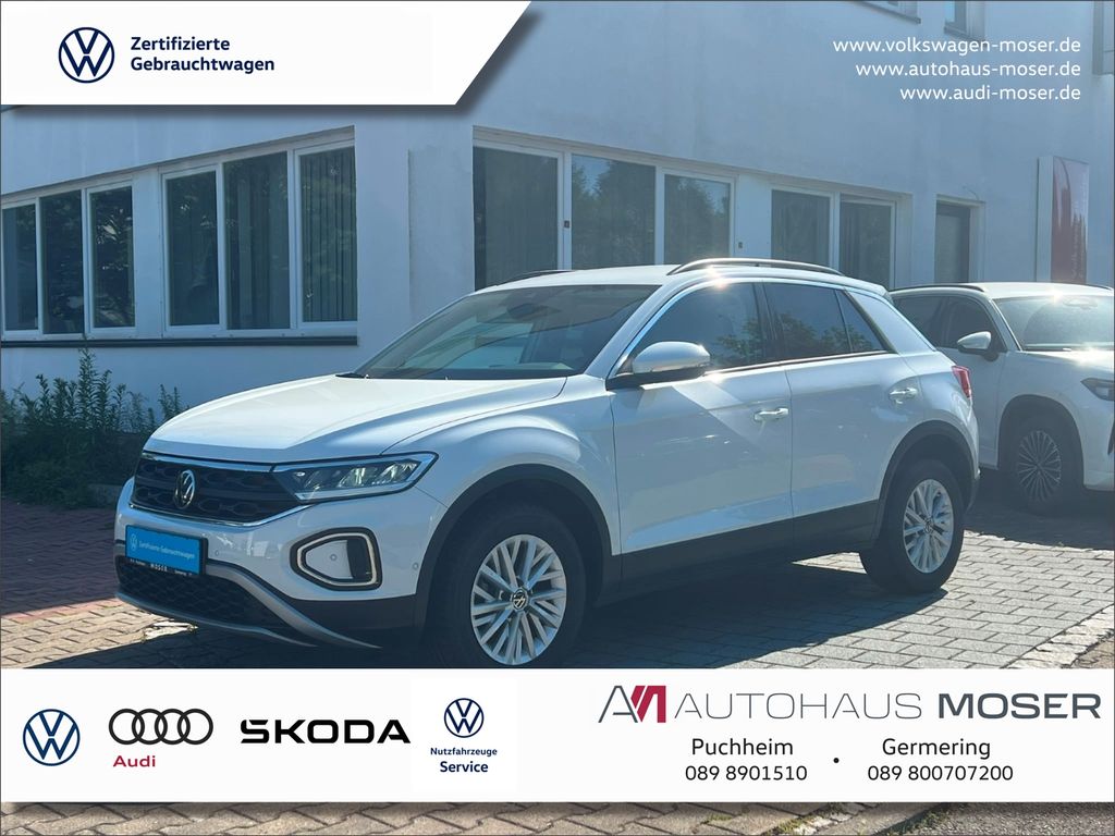 Volkswagen T-Roc 2023 г. Белый, пробег 60000 км