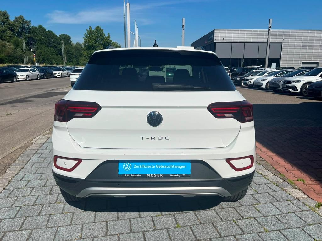 Volkswagen T-Roc 2023 г. Белый, пробег 60000 км