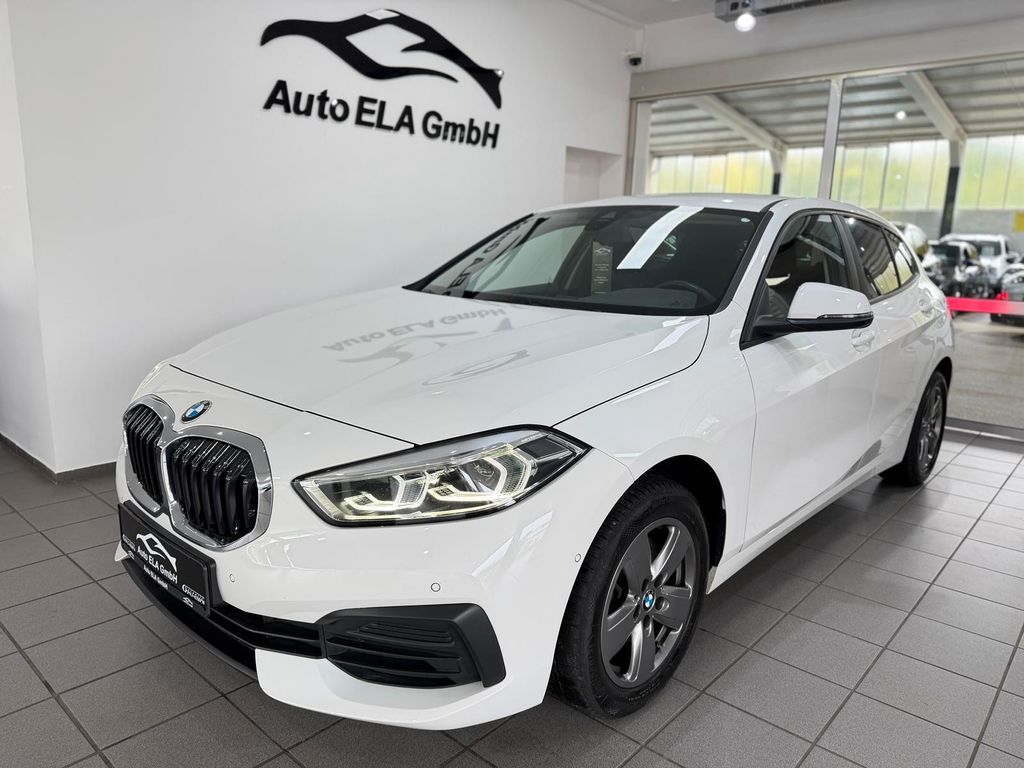 BMW 118 2022 г. Белый, пробег 55000 км