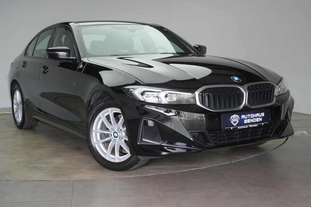 BMW 320 2023 г. Чёрный, пробег 47000 км
