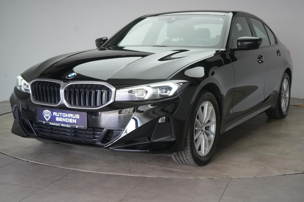 BMW 320 2023 г. Чёрный, пробег 47000 км