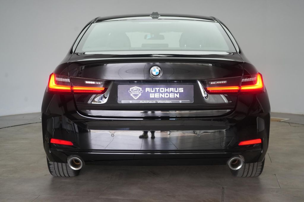 BMW 320 2023 г. Чёрный, пробег 47000 км