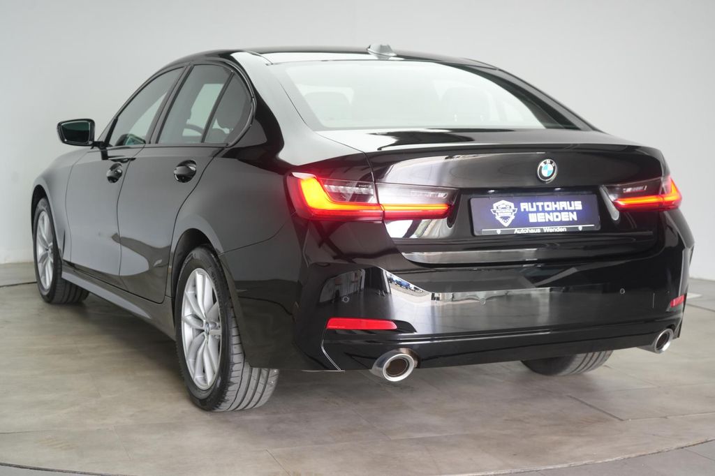 BMW 320 2023 г. Чёрный, пробег 47000 км