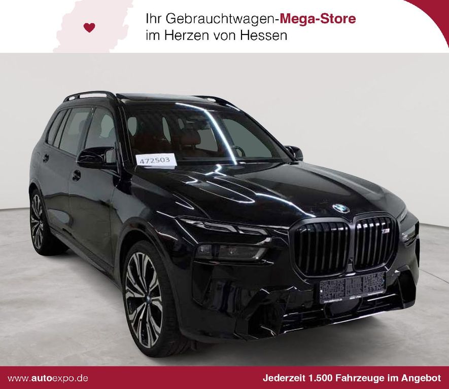 BMW X7 M60 2023 г. Чёрный, пробег 37897 км