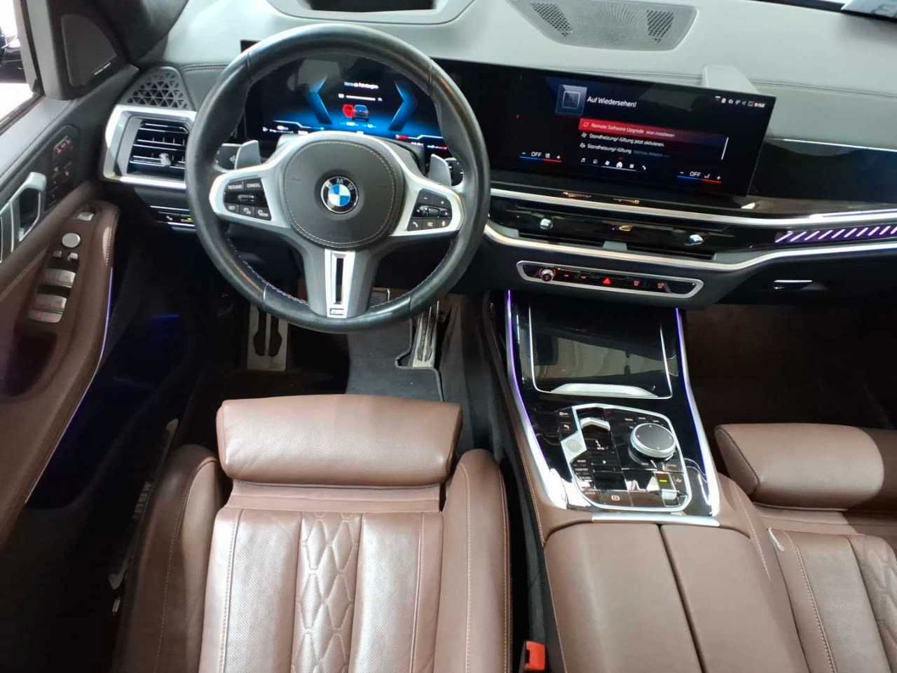 BMW X7 M60 2023 г. Чёрный, пробег 37897 км