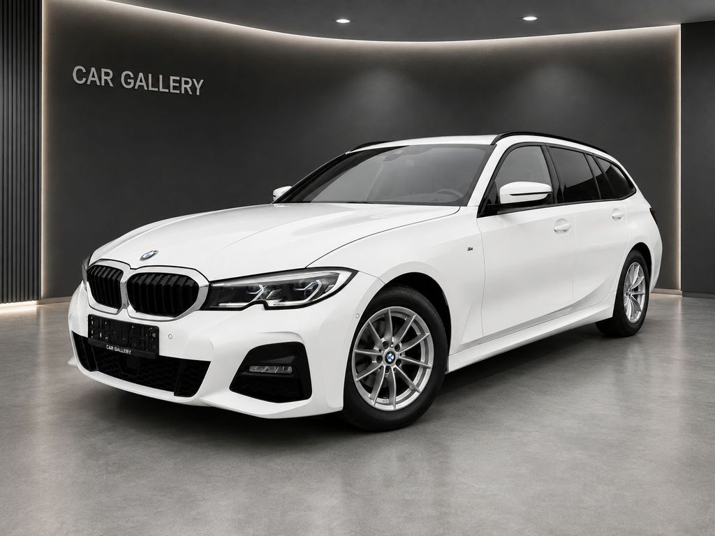 BMW 320 2021 г. Белый, пробег 60000 км