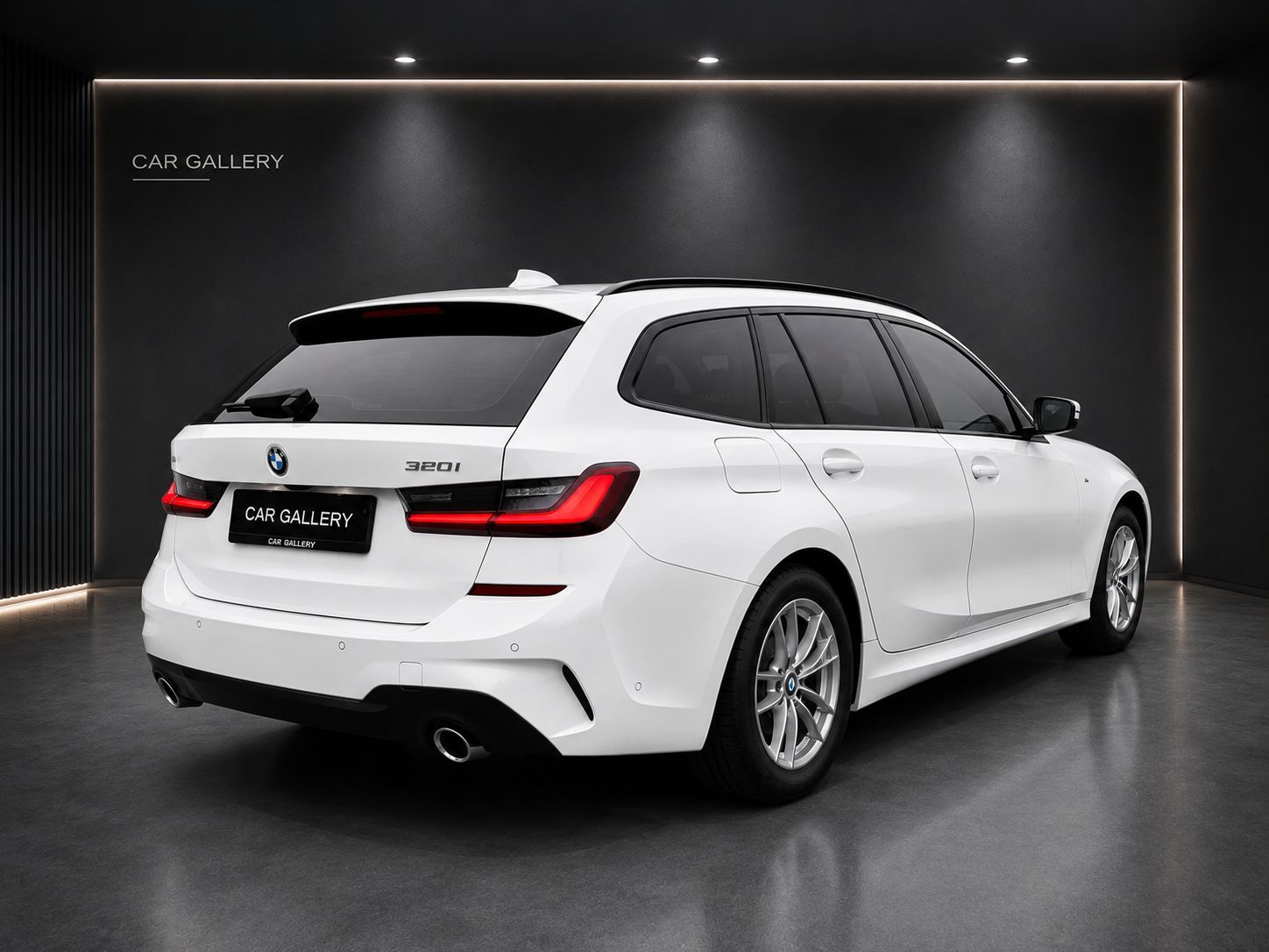BMW 320 2021 г. Белый, пробег 60000 км