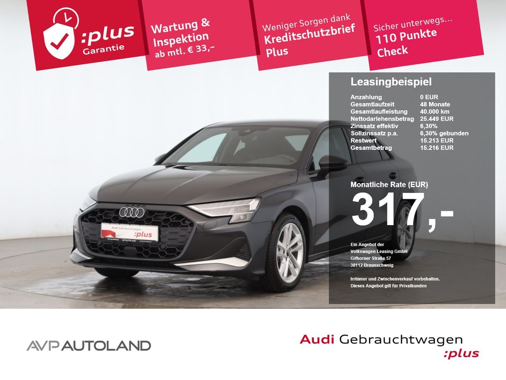 Audi A3 2024 г. Серый, пробег 28500 км