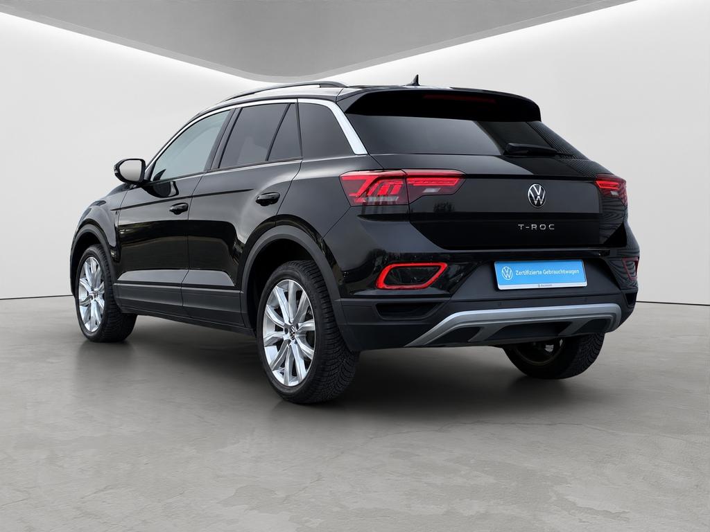 Volkswagen T-Roc 2022 г. Чёрный, пробег 16178 км