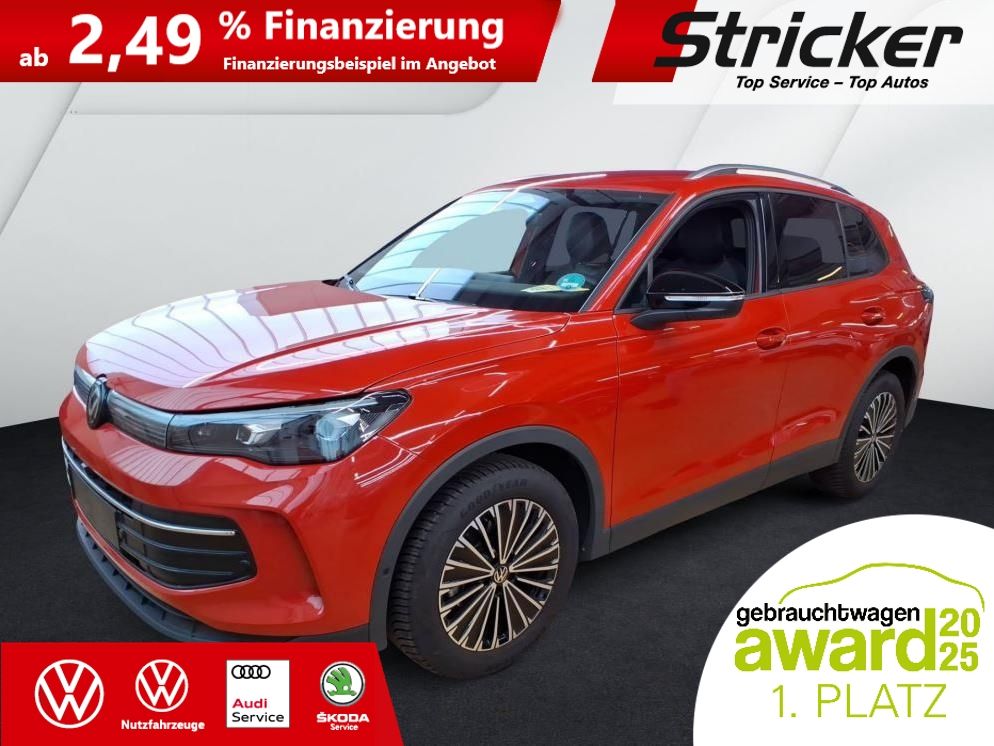 Volkswagen Tiguan 2025 г. Красный, пробег 23886 км