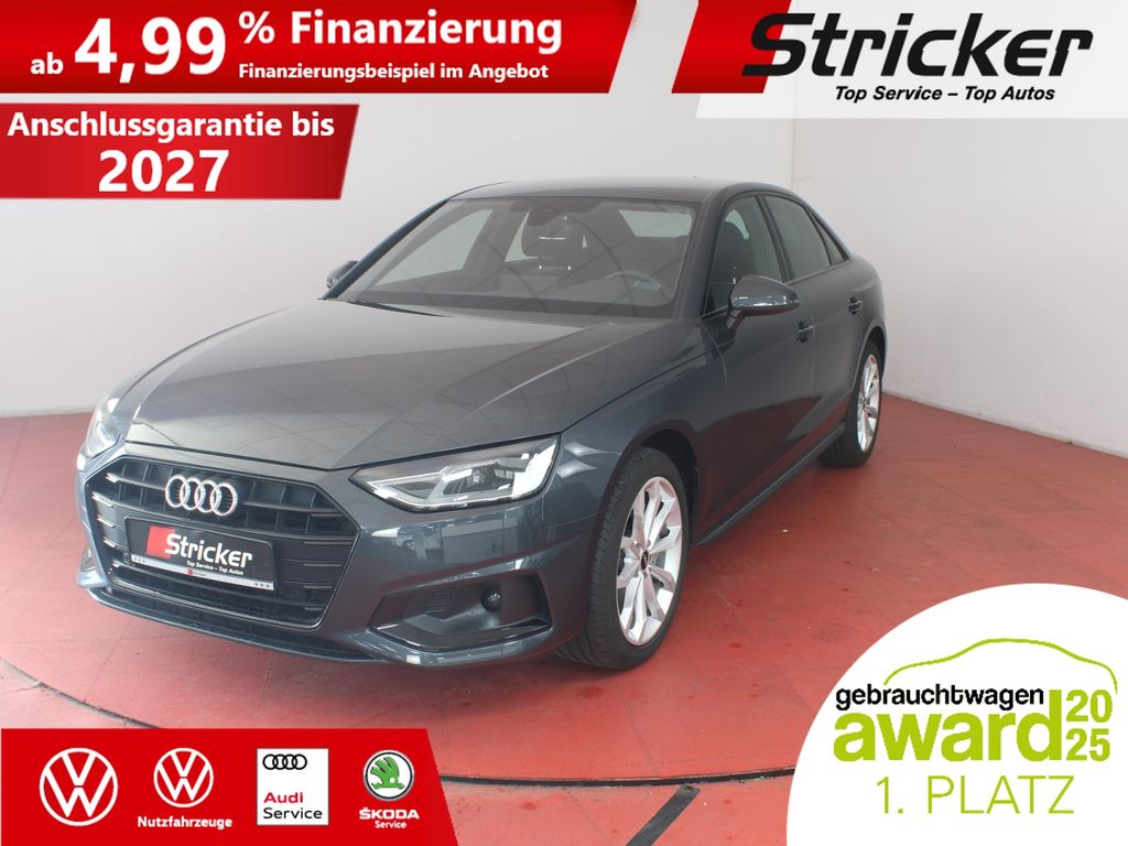 Audi A4 2022 г. Серый, пробег 45697 км