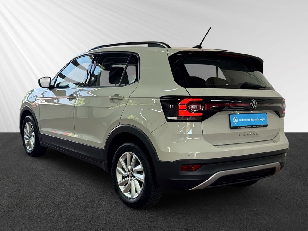 Volkswagen T-Cross 2022 г. Серый, пробег 38900 км