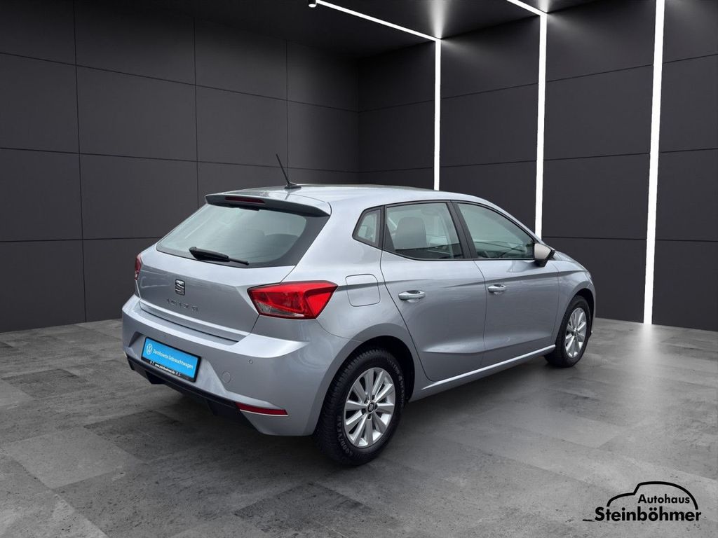 SEAT Ibiza 2021 г. Серебристый, пробег 33702 км